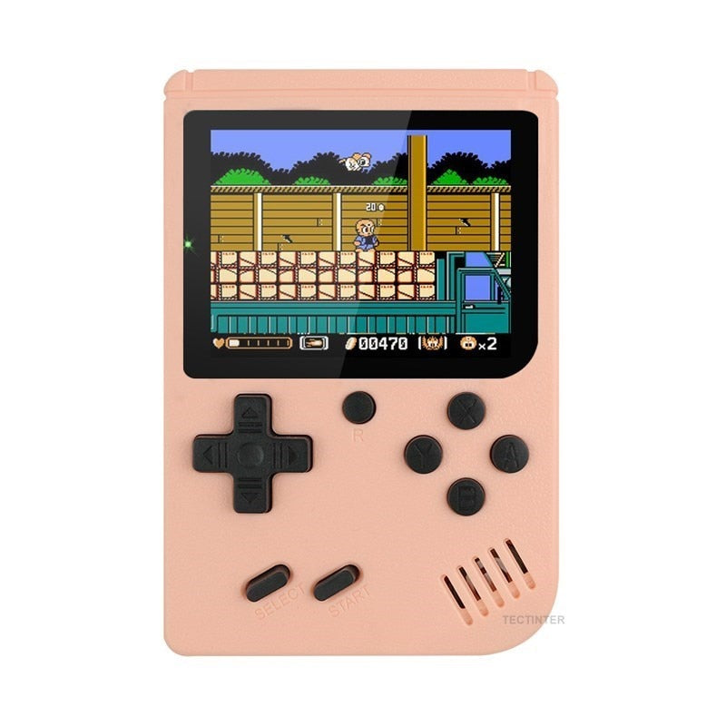 Retro Portable Mini Handheld Video Game Console 8-Bit 3.0 Inch Color LCD Kids Color Game Player Built-in 400 games