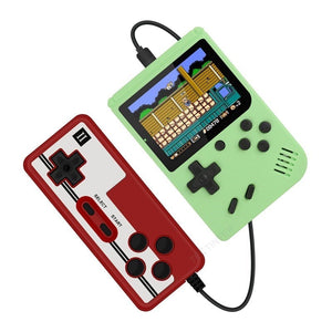 Retro Portable Mini Handheld Video Game Console 8-Bit 3.0 Inch Color LCD Kids Color Game Player Built-in 400 games