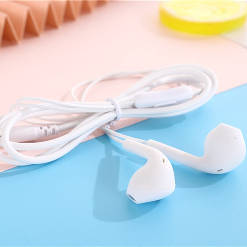 Olaf Portable Sport 8 Colors Earphone Wired Super Bass With Built-in Microphone 3.5mm In-Ear Wired Hands Free For Smartphones